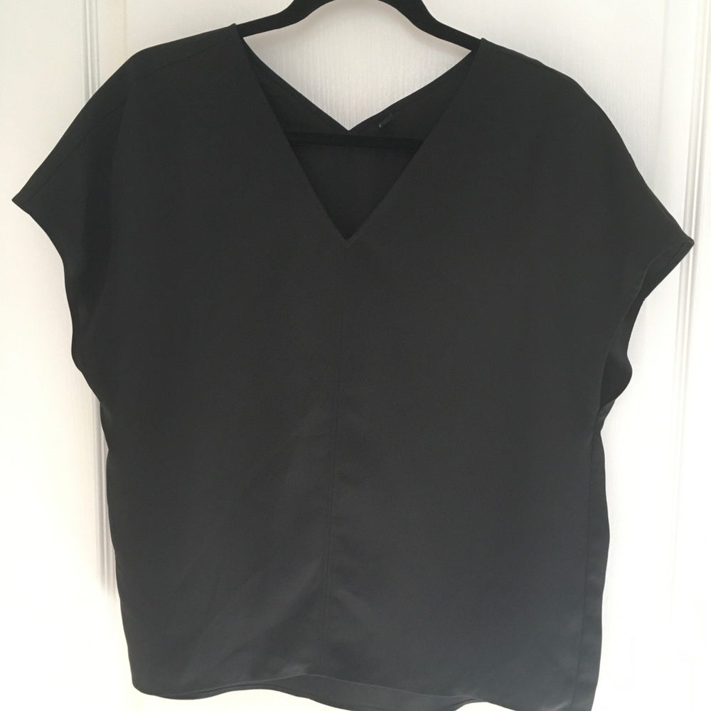 Black Dolman Sleeve Top